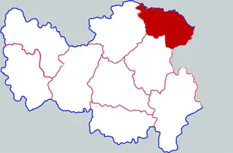 Хуайбинь на карте