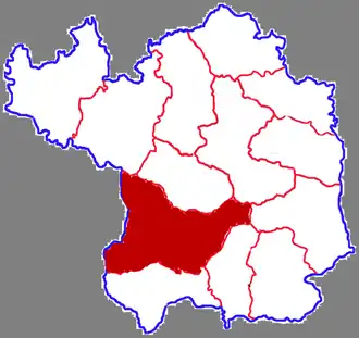 Фусянь на карте