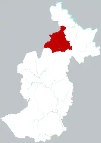 Танван на карте