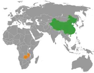 Китай и Замбия
