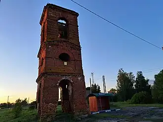 Колокольная церкви Казанской Божией Матери в Чунаках