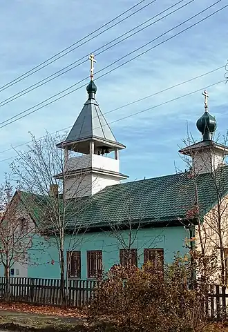 Храм Серафима Саровского в посёлке