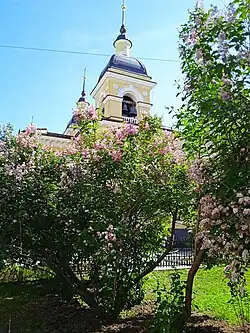 Храм Рождества Христова на Песках в Пасху 2020