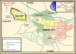 План города в начале 1910-х