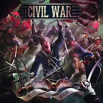 Обложка альбома Civil War «The Last Full Measure» (2016)