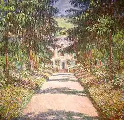 La Grande allée à Giverny, 1900, Монреальский музей изящных искусств