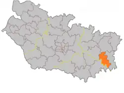 Нель на карте