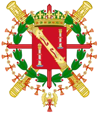 Личный герб Франсиско Франко как главы Испании