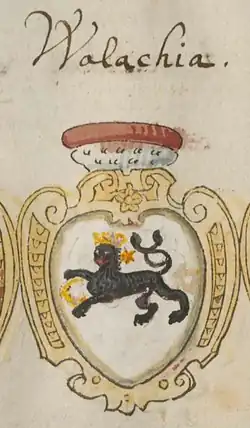 Из немецкого гербовника 1586 года