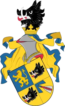 Герб панов из Рожмиталя в XV веке