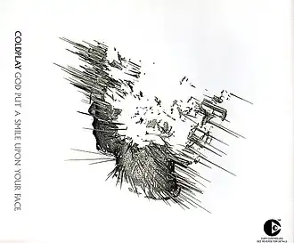 Обложка сингла Coldplay «God Put a Smile upon Your Face» (2003)