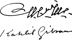 Изображение автографа