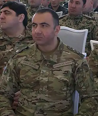 Генерал-полковник Орхан Султанов в 2022 году в Шуше