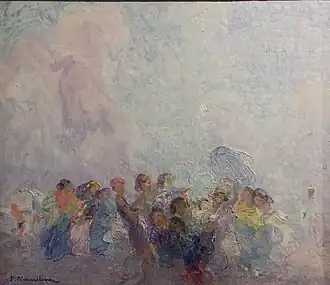 Порыв ветра. Ок. 1920.