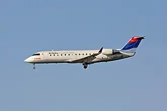 Bombardier CRJ-100ER авиакомпании Comair, идентичный разбившемуся