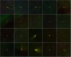 20 комет, открытых в ходе программы NEOWISE.