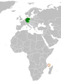 Германия и Коморы