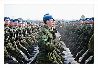 Солдаты в камуфляже «Флора»