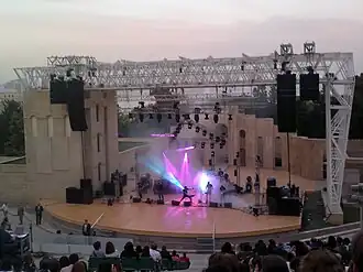 Концерт Би-2 на сцене Зелёного театра