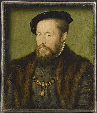 Корнель де Лион. Портрет Жана де Те