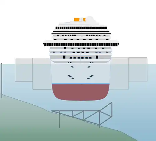 Откачки из резервуаров воды, их дальнейшее заполнение воздухом, подъём на 14 метров, буксировка