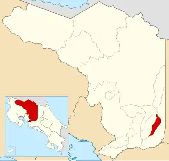 Поас на карте