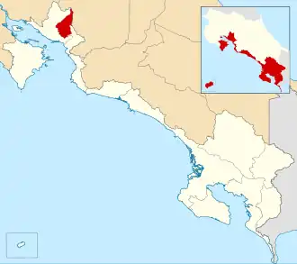 Монтес-де-Оро на карте