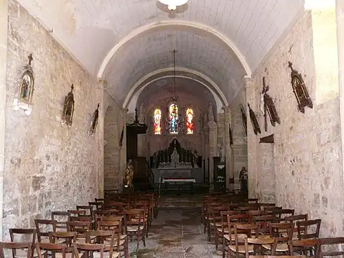 Интерьер церкви Св. Антония