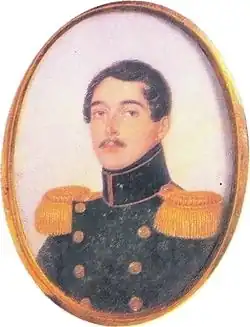 Михаил Дмитриевич Толстой,1830-е гг.