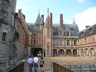 Внутренний двор замка