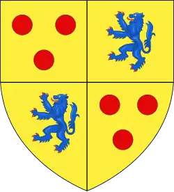 Герб семьи Кортни, графов Девон