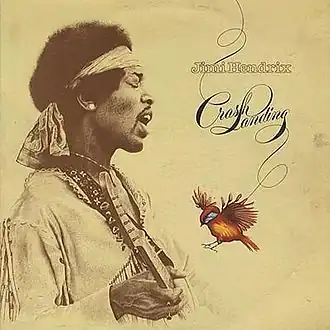 Обложка альбома Jimi Hendrix «Crash Landing» (1975)