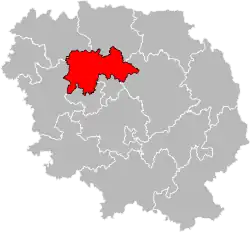 Сен-Вори на карте