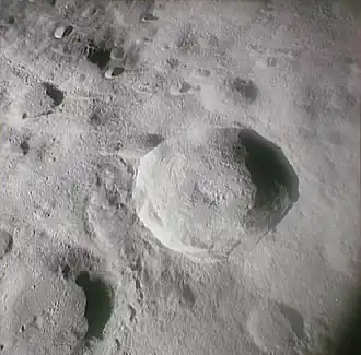 Снимок с борта Аполлона-8.