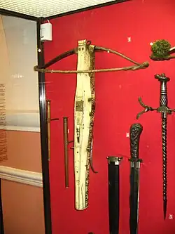 Охотничий арбалет из слоновой кости