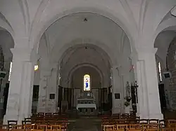 Интерьер церкви Успения Пресвятой Богородицы