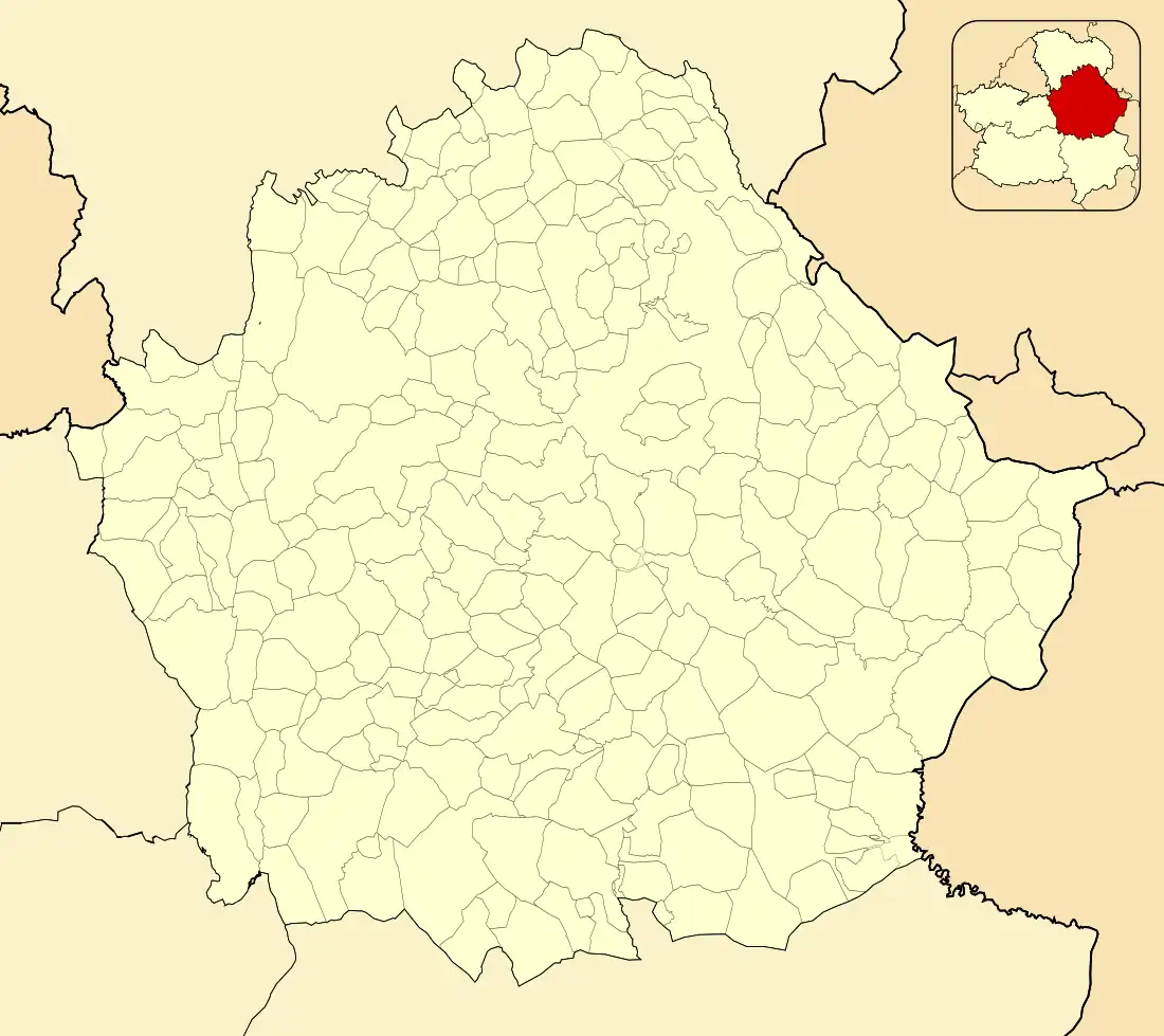 Санта-Крус-де-Мойя на карте