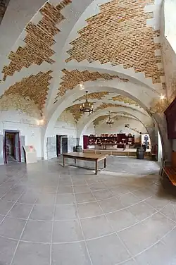 Своды в замке Валансе