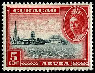 Аруба, 5 центов (Mi #202; NVPH #162)