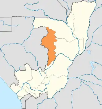 Департаменты Республики Конго