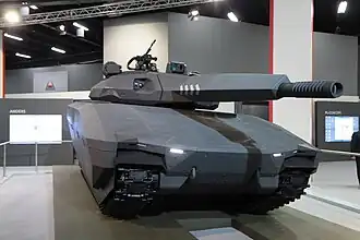 Концепт PL-01 на Международной выставке оборонной промышленности в 2013 г.