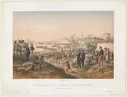Высадка турецкого контингента в Евпатории в 1855 году