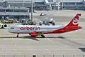 airberlin Airbus A320-200 в Аэропорту Мюнхен