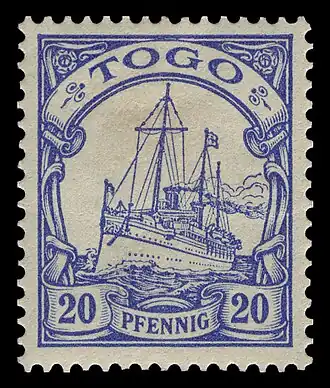 1900 (Mi #10; Yt #8)