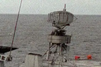 РЛС DA-08 на фрегате F207 «Бремен» (1985)