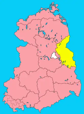 Франкфурт на карте