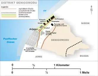 Денигомоду на карте