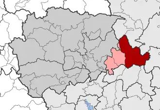 Карта общины: — Фаркадон — Ихалия, Пелинней