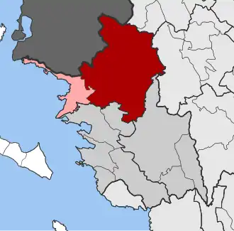 Карта общины: — Фильяте — Сайяда