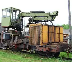 Кран-путеперекладчик ДМ-20 Loglift, Конецгорская УЖД